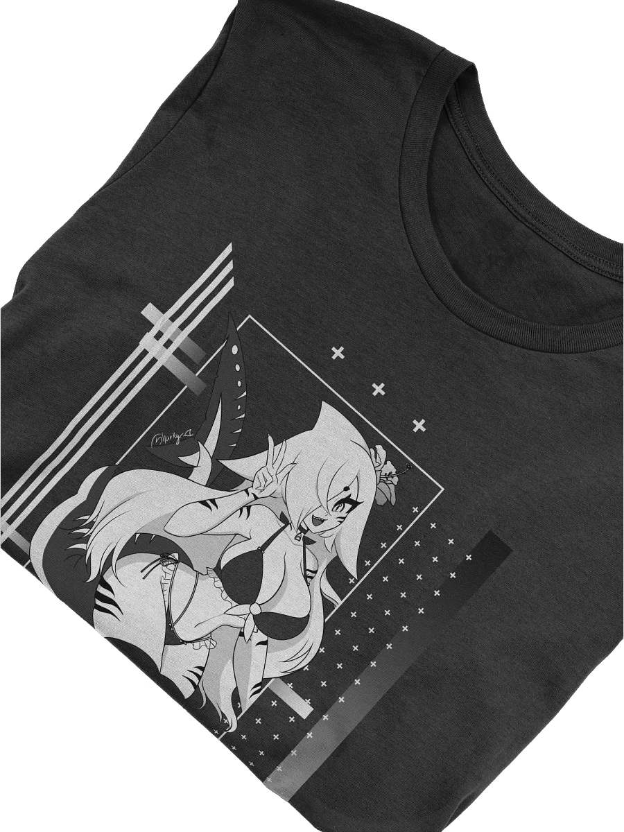 Sharky T-Shirt (Black, Full Pattern) product image (5)