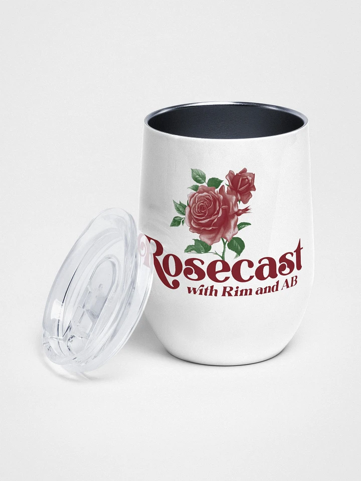 Retro Rose Wine Tumbler product image (1)