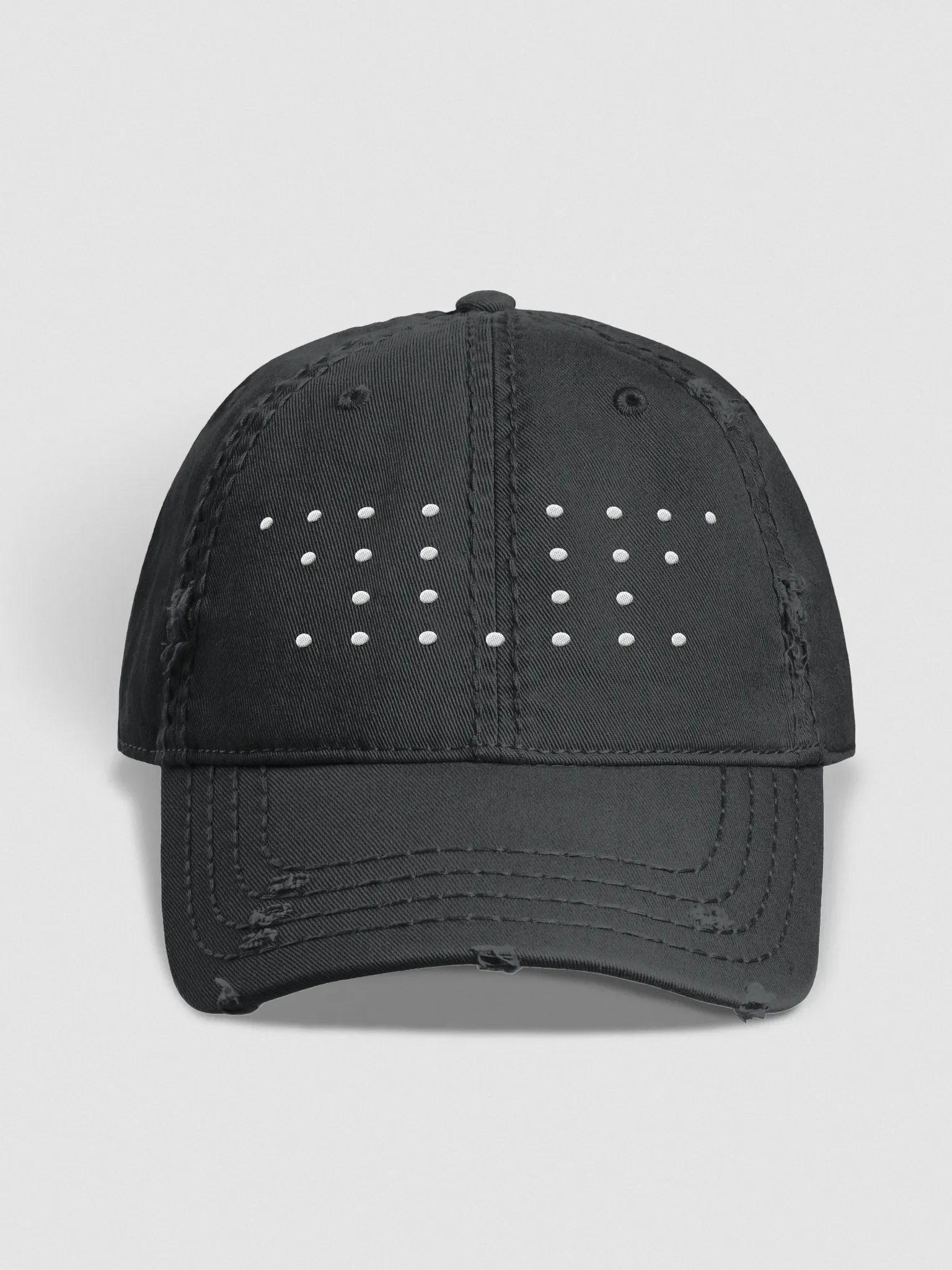 Pixel VE Distressed Dad Hat product image (1)