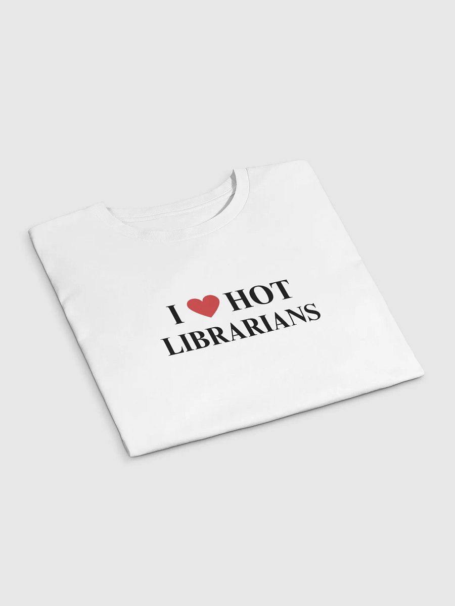 I HEART HOT LIBRARIANS CROP product image (3)