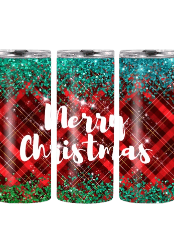MERRY CHRISTMAS TUMBLER product image (1)