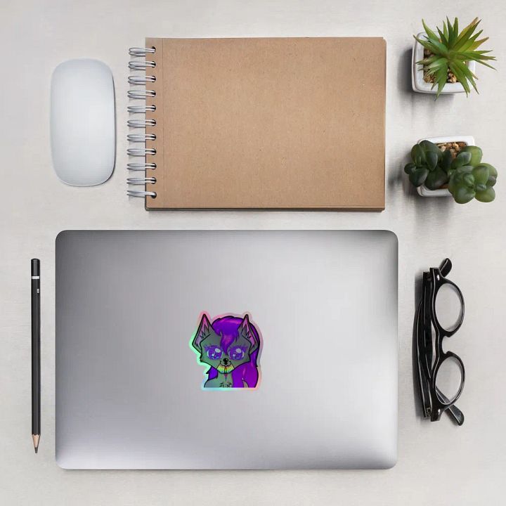 celestial fox sticker product image (2)