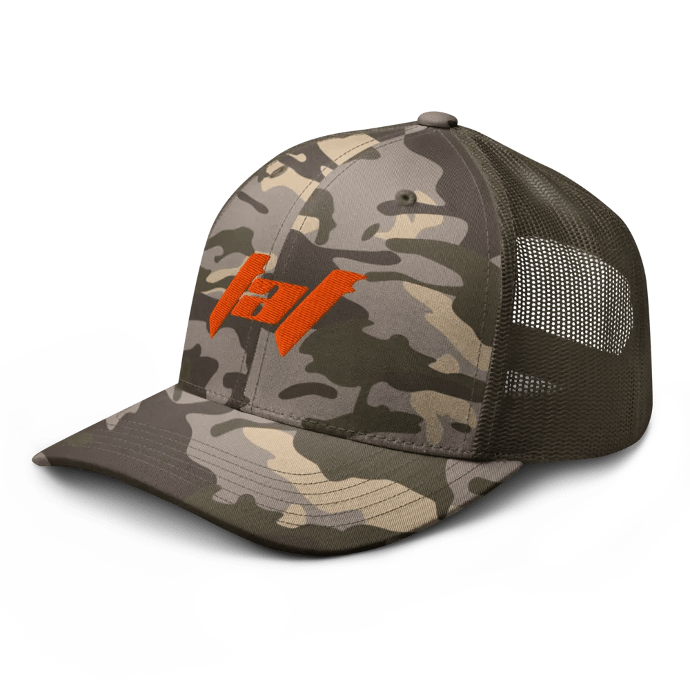 Orange TAF Logo, Camo Snapback product image (14)