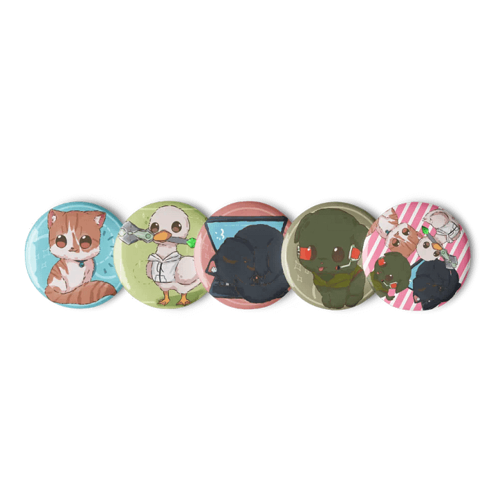 Homies animal pin set product image (1)