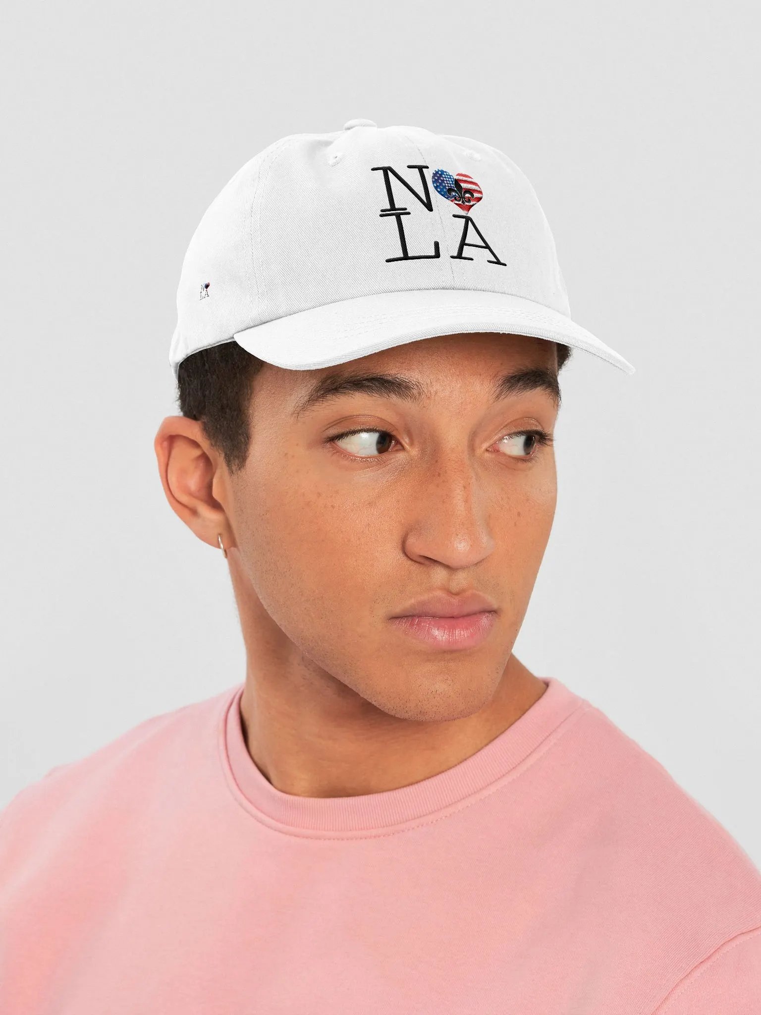 I LOVE NOLA **EMBROIDERED CAP BIGSHOT LOGO** (USA HEART) product image (52)