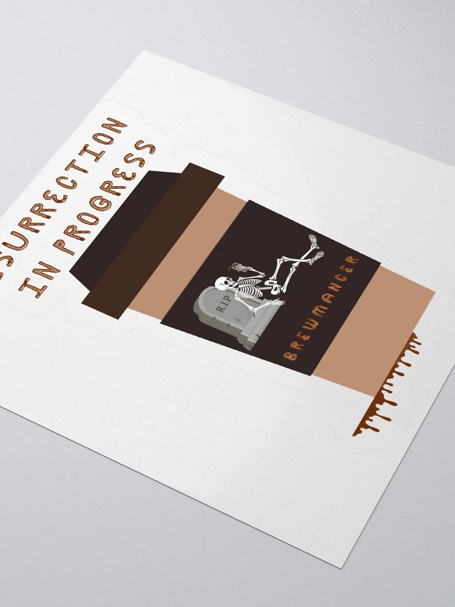 Resurrection in Progress (RIP) Sticker product image (9)
