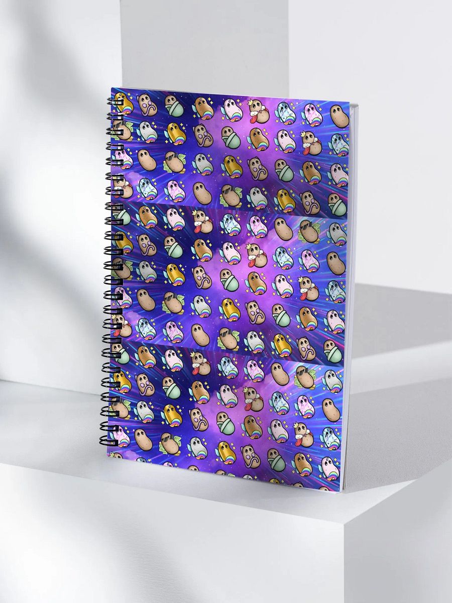 ''Patates intergalactiques'' Cahier à spirale product image (4)