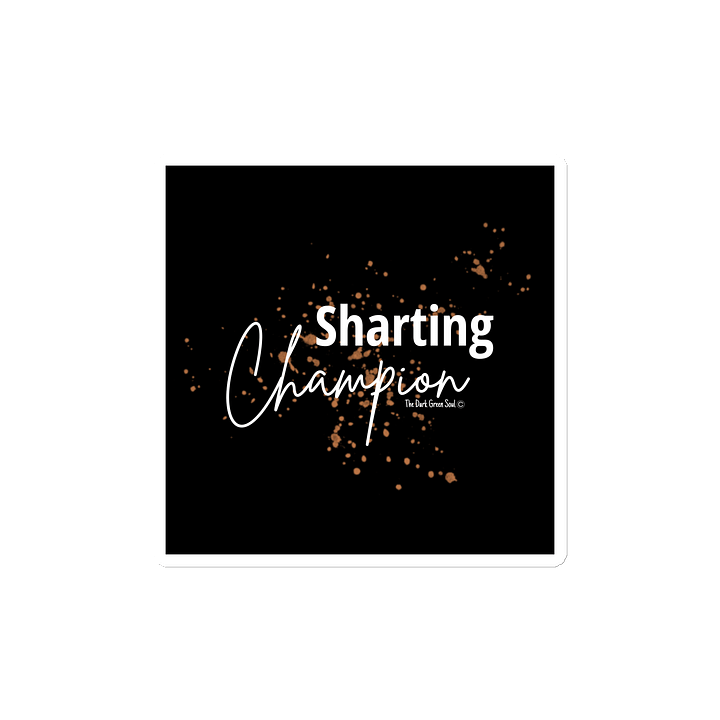Sharting Champion White - Magnet product image (2)