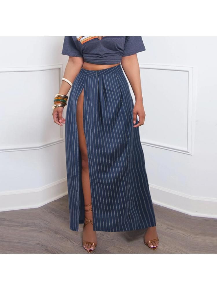 Pinstriped skirt product image (2)