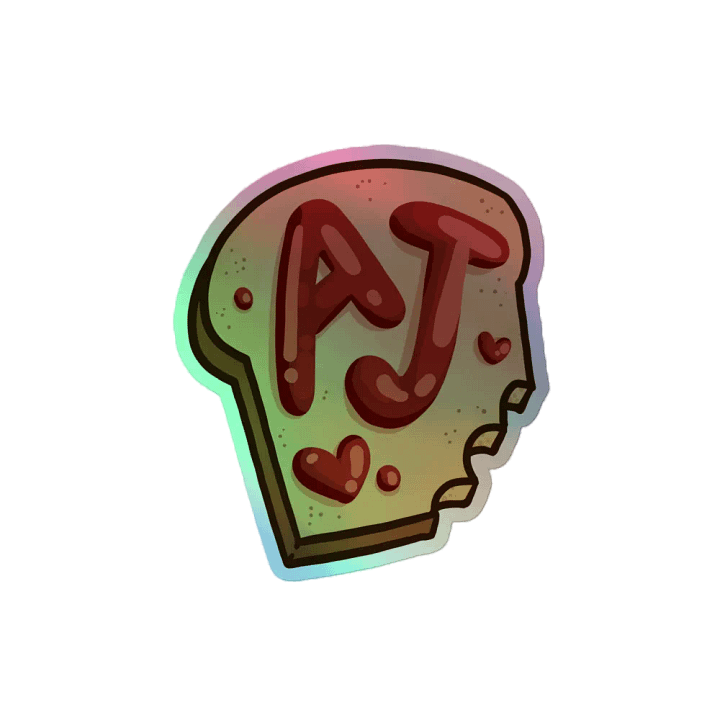 Holographic Toasty Sticker product image (2)