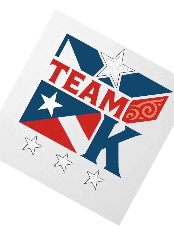 Team K Puerto Rico STICKERS product image (5)
