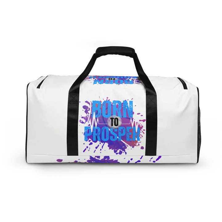 Born to Prosper All-Over Duffle Bag product image (2)