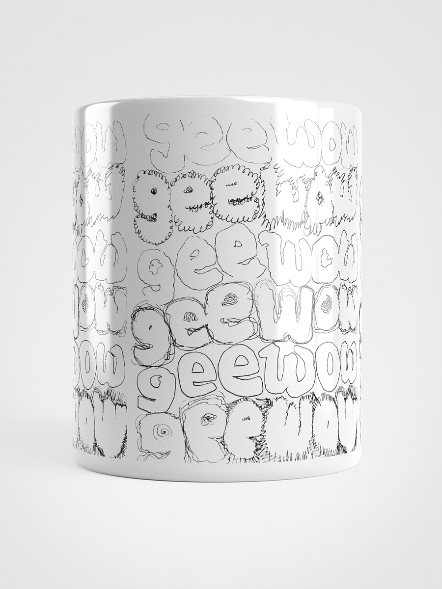 Gee Wow White Glossy Mug product image (15)