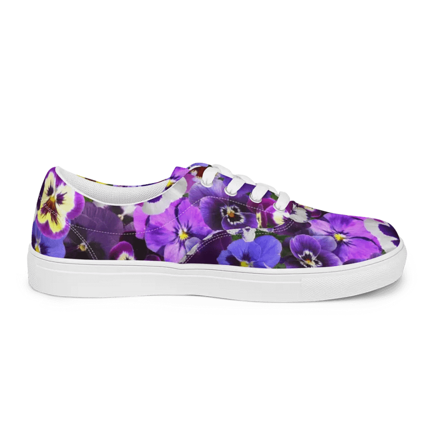 Purple Craze Lace Up Canvas Shoes product image (8)