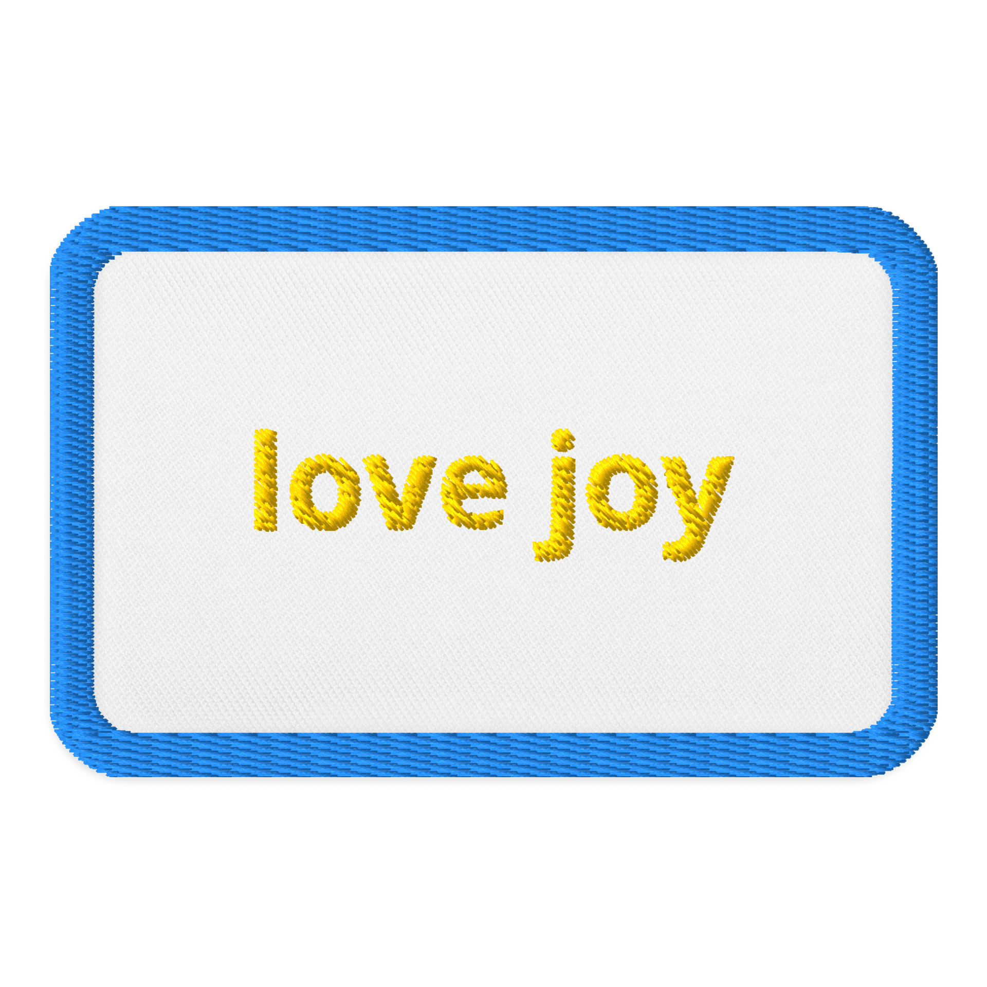 Joyful Love Embroidered Patches product image (1)