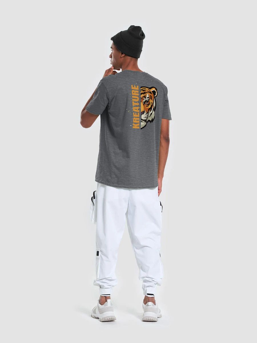 Vibrant Tiger Half-Face T-Shirt product image (24)