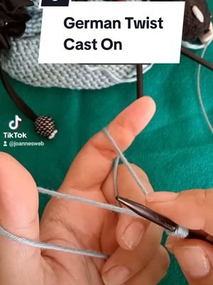 German Twist Cast On #knitting 
