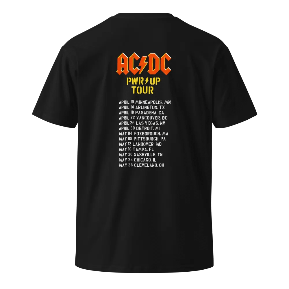AC/DC PWR UP Tour Unisex Premium T-Shirt product image (3)