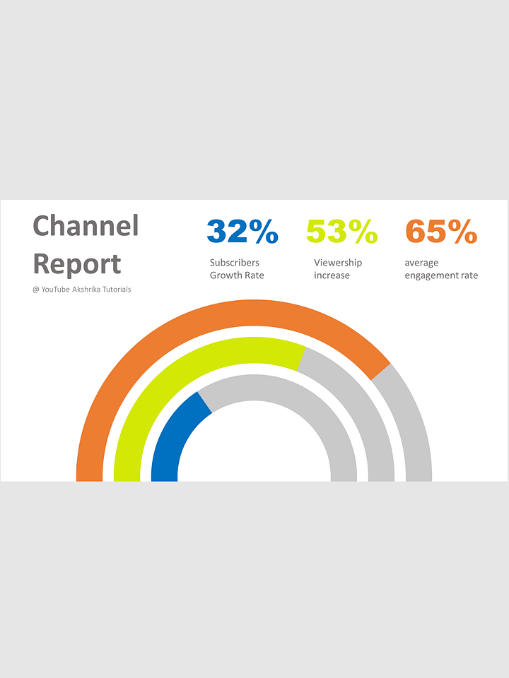 Transforming Dull Data Reports into Stunning Doughnut Charts product image (1)