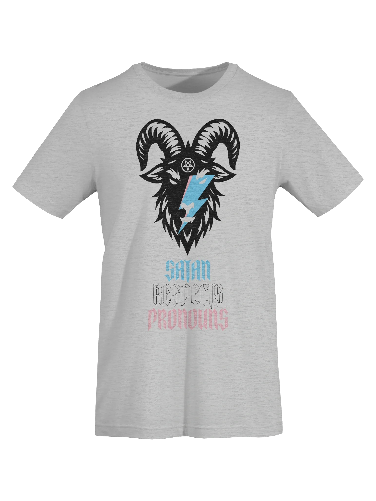 Satan Respects Pronouns Alternate Tee product image (7)