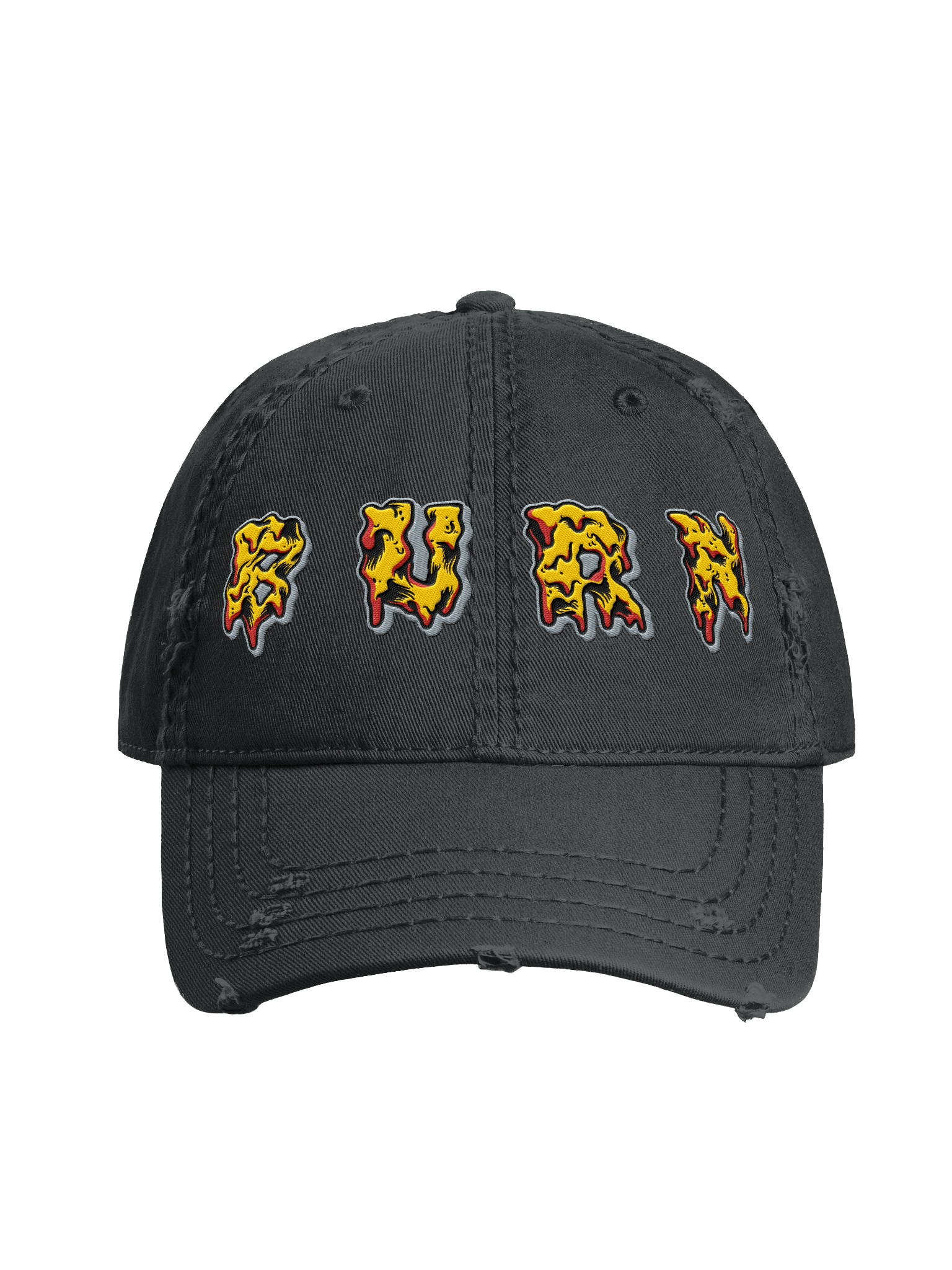 BURN Distressed Hat product image (1)