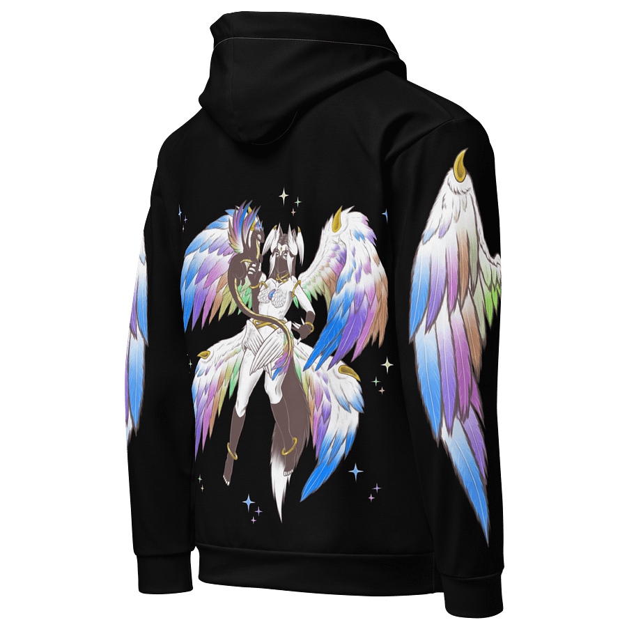 Rainbow Pride Angel Hoodie - Positions B product image (2)