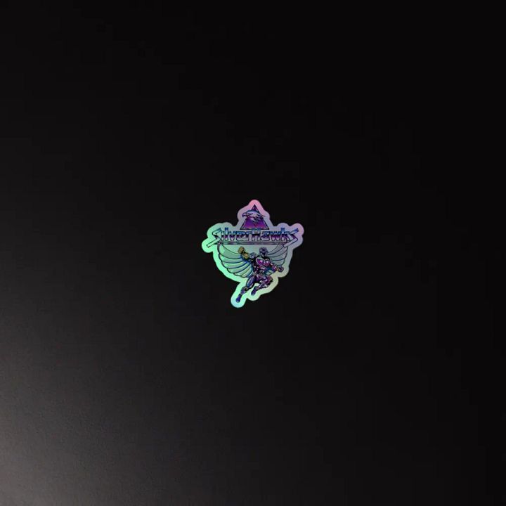 SilverHawks Retro Tribute Holofoil Sticker product image (4)