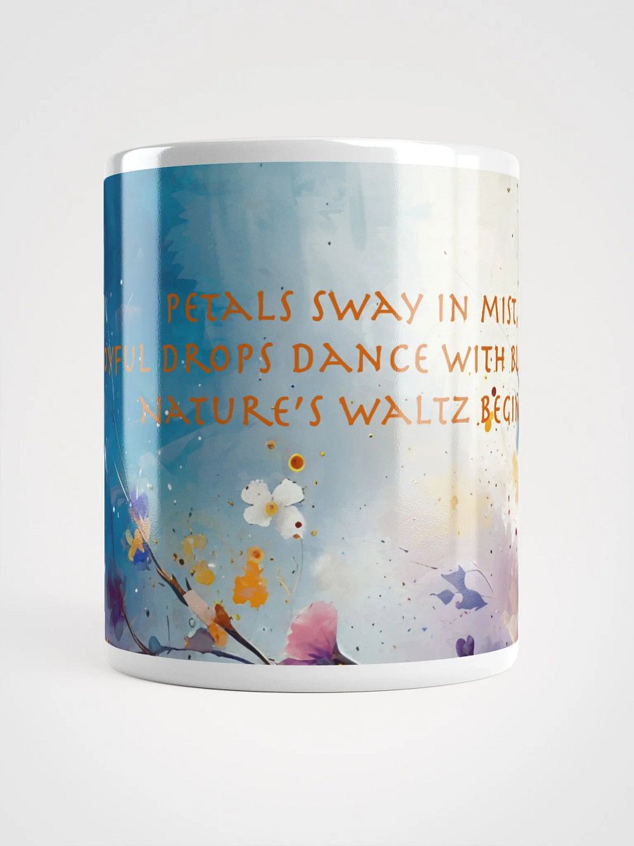 Nature's Waltz White Glossy Mug product image (5)