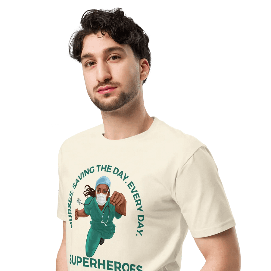 Nurse Superhero Tribute Tee product image (5)