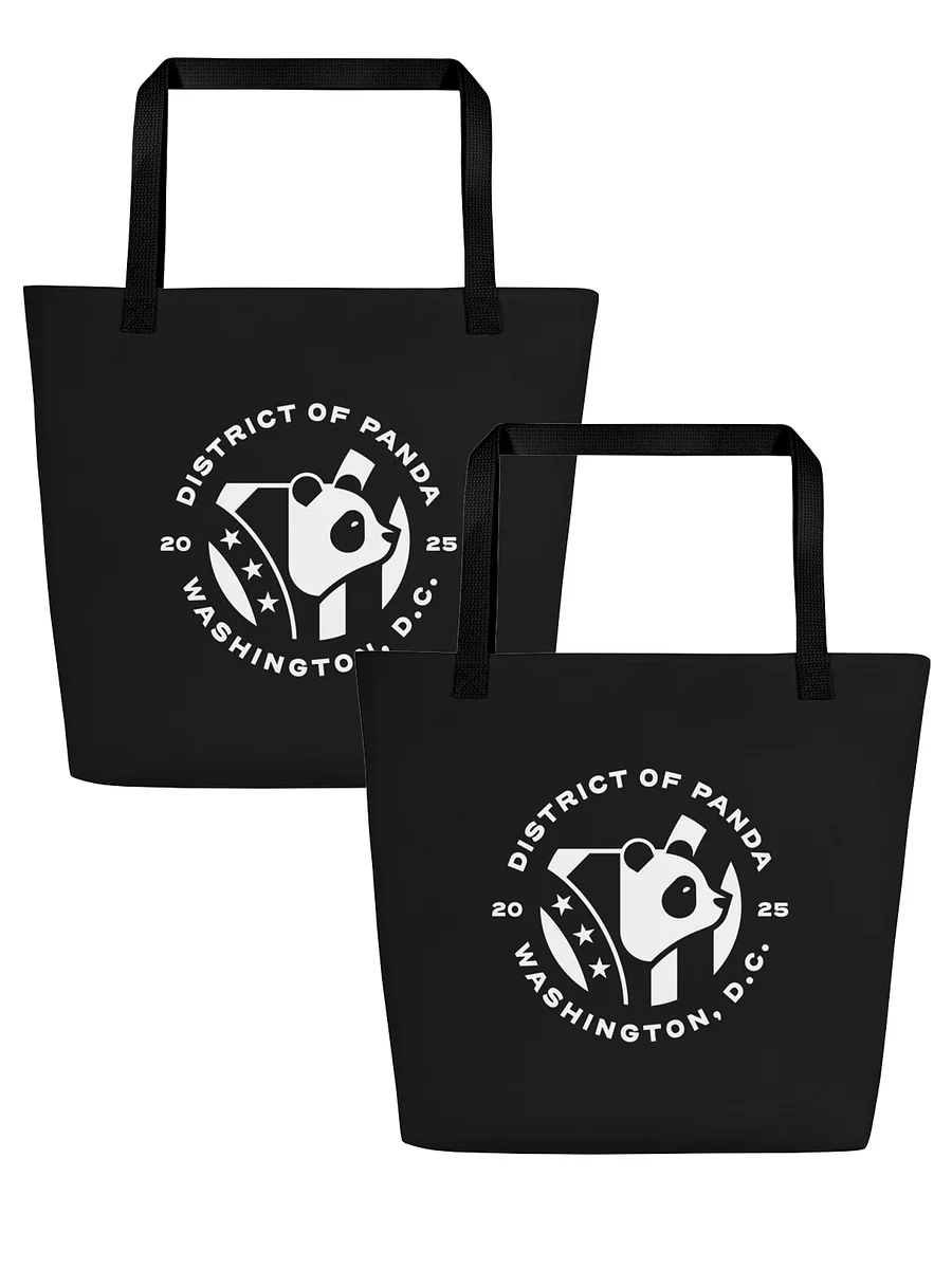District of Panda Large Tote Image 1