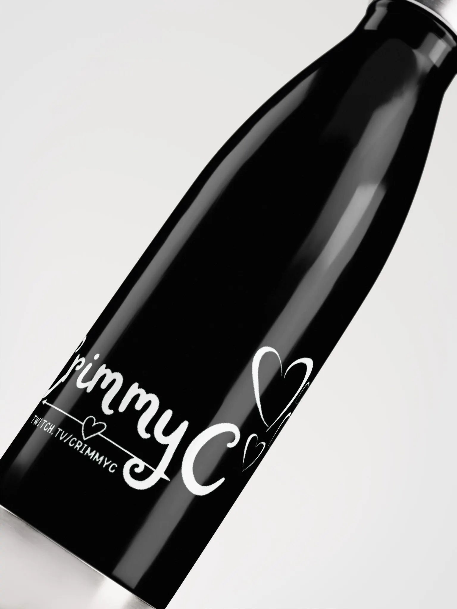 Glossy Steel Oasis Water Bottle product image (5)