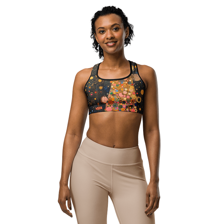 KEDI.cool Yoga Cat Collection Sports Bra product image (1)