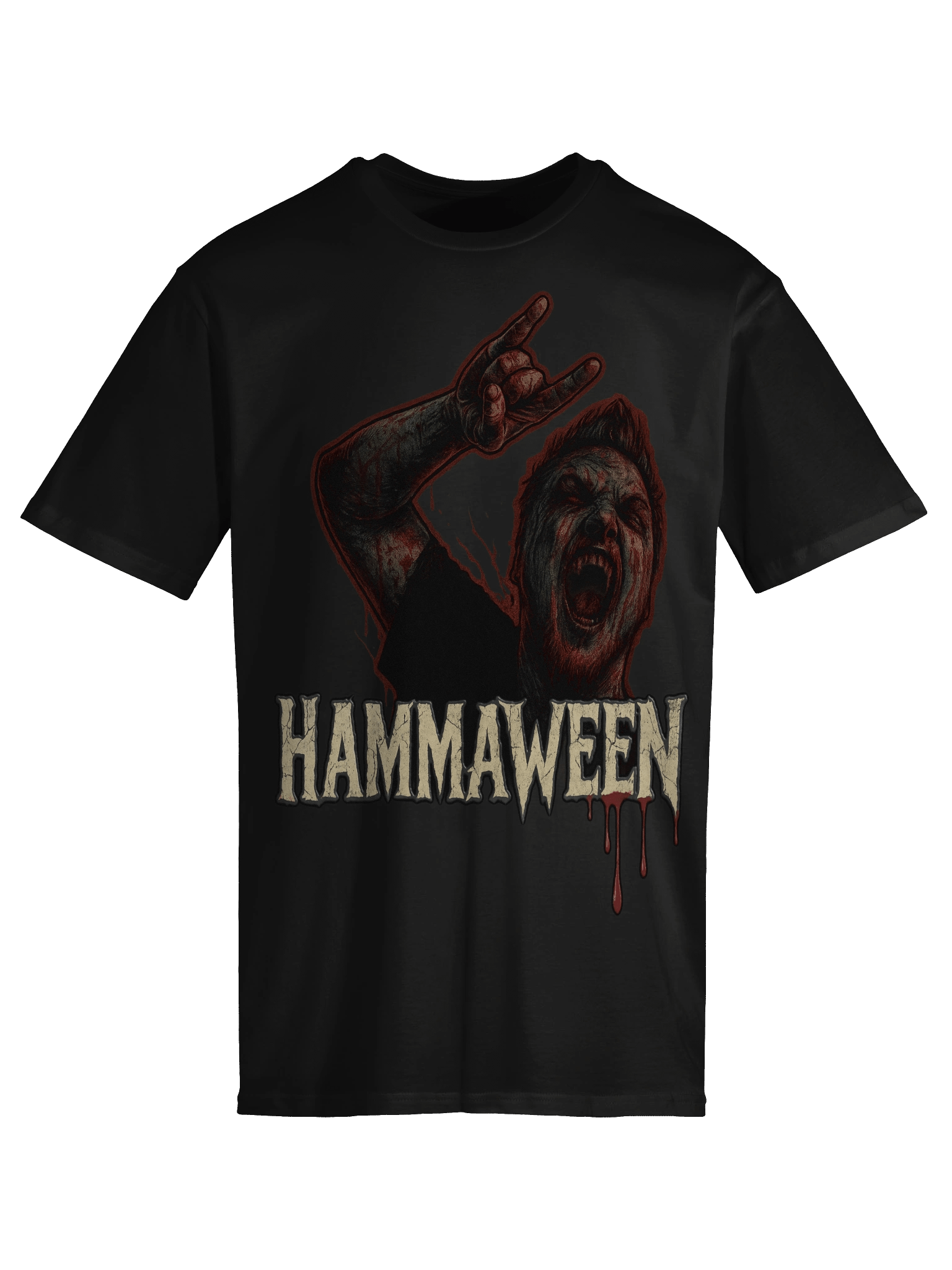 HAMMAWEEN Rock On Unisex T-Shirt product image (22)
