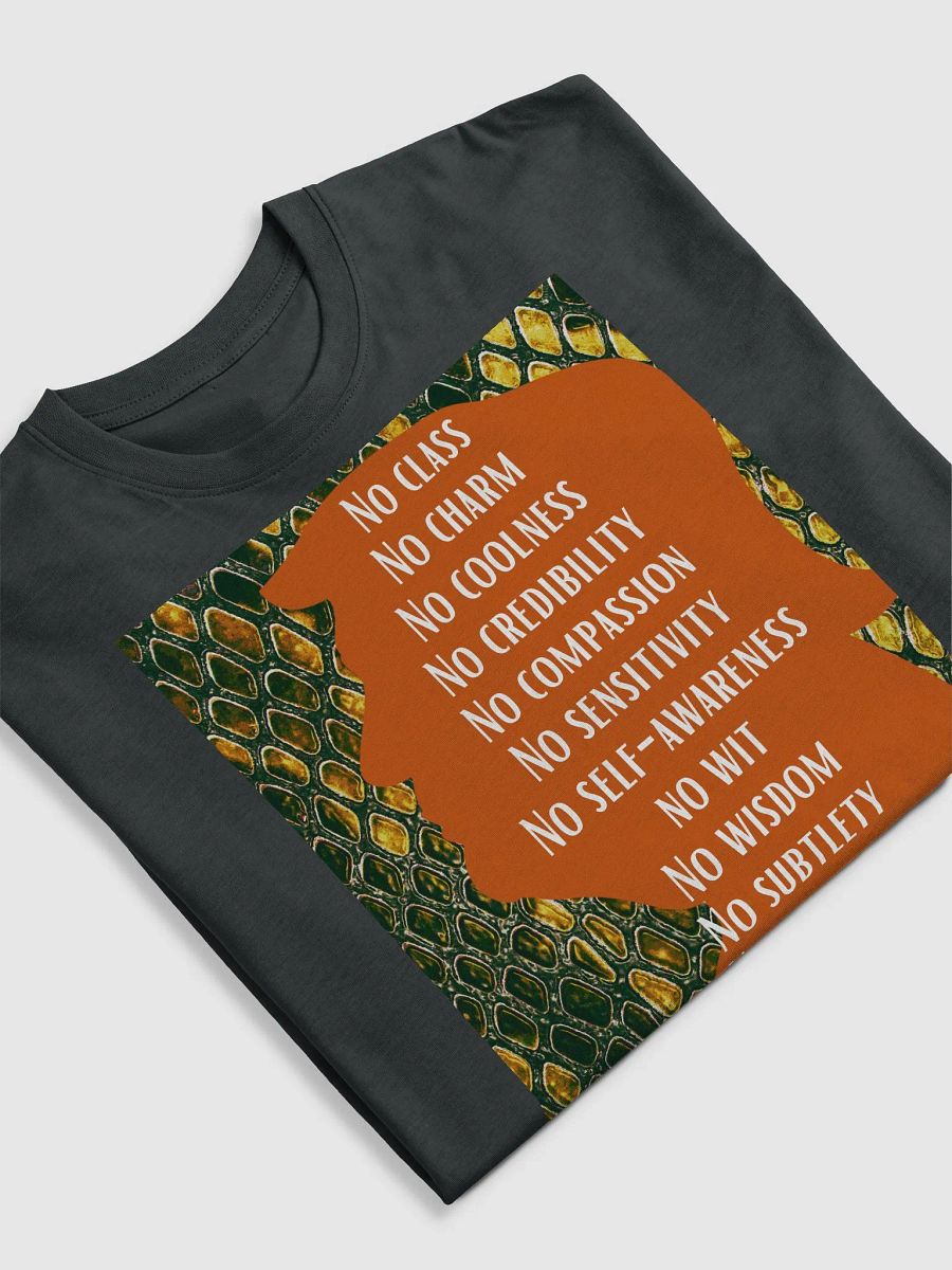 No Class, No Charm Donald Trump Silouhette Men's Tee product image (5)