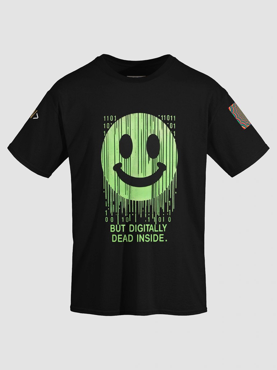Digitally Dead Inside Tee | Matrix-Core ASCII Geek Shirt product image (6)