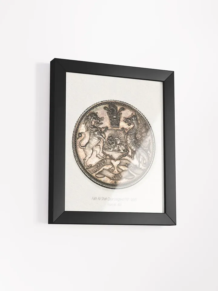 Vintage Qajar Coin Designs - Persian Coin Collection - Wall Art - Persian Art - Historical Art - Coin Designs - Home Decor - Gift Idea product image (17)