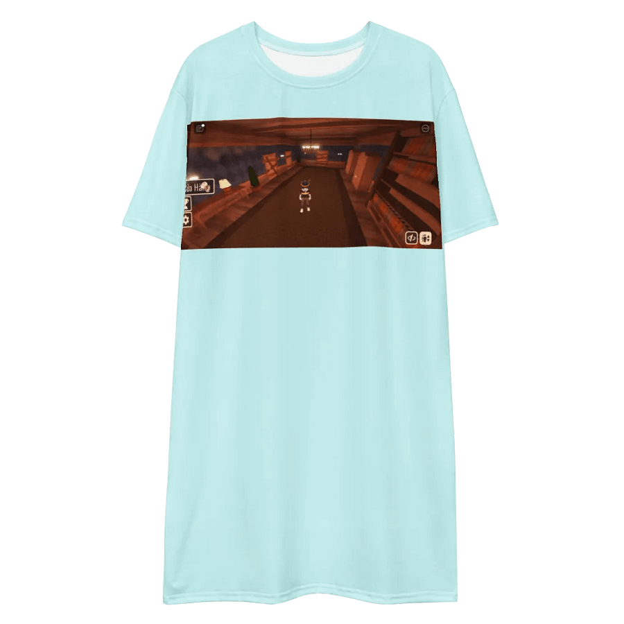 Váy thun in toàn thân/Full body printed T-shirt dress product image (3)