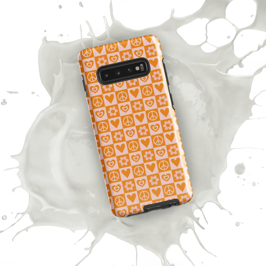 Peace, Love, and Harmony Tough Case for Samsung® product image (54)