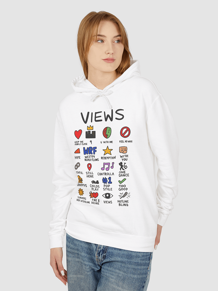 Drake Views Notebook Hoodie product image (2)