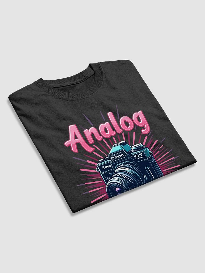 Analog is King Camera T-Shirt product image (2)