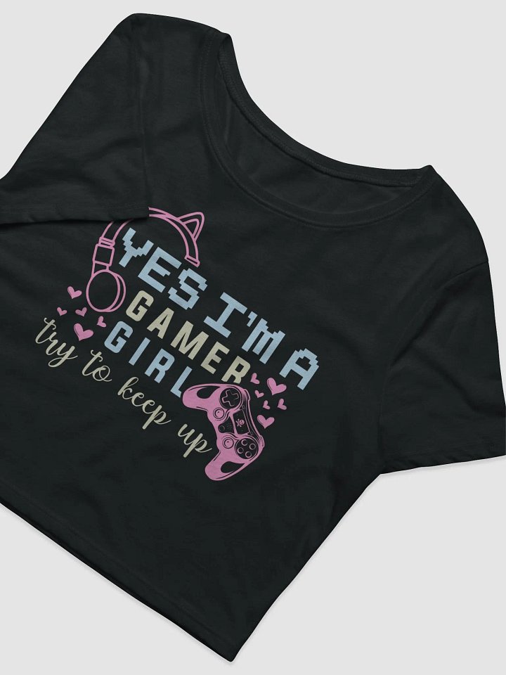 ScarletWolf Gamer Girl Crop Top product image (2)