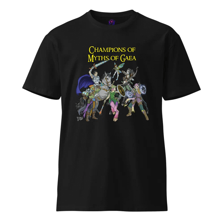 Champions of Myths of Gaea | Fantasy T-Shirt product image (1)