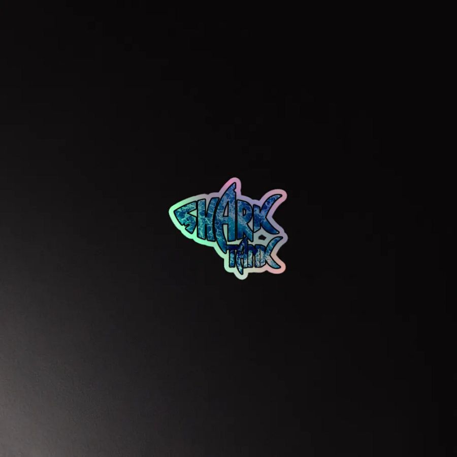 Shark Tank Holographic Sticker product image (4)
