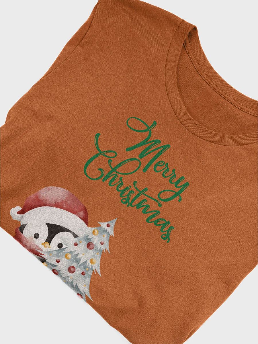 Merry Christmas Penguin T-Shirt product image (3)