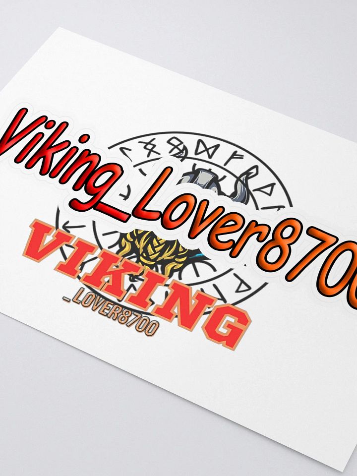 Viking Lover Sticker Sheet product image (2)