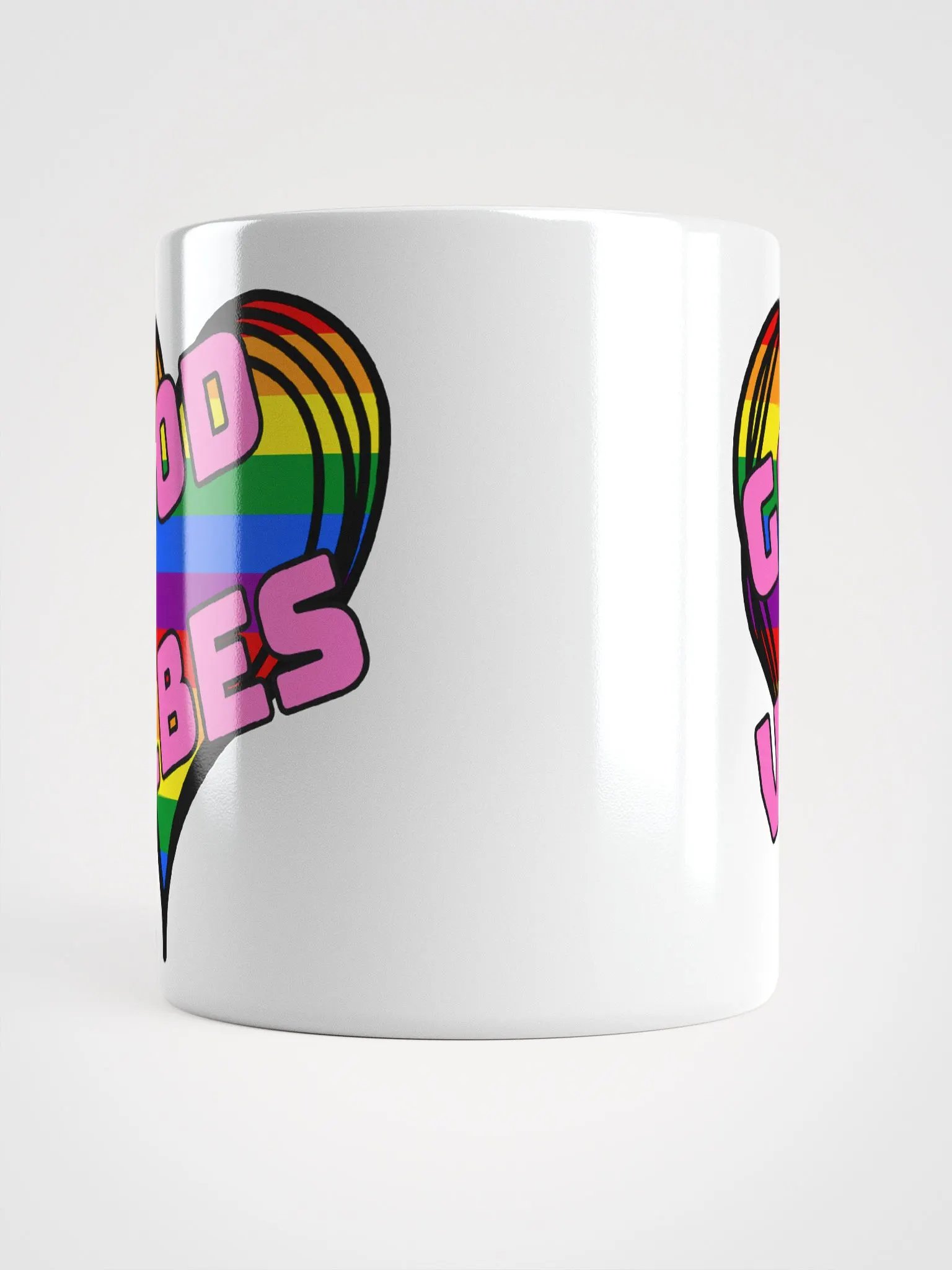 Good Vibes White Mug product image (5)