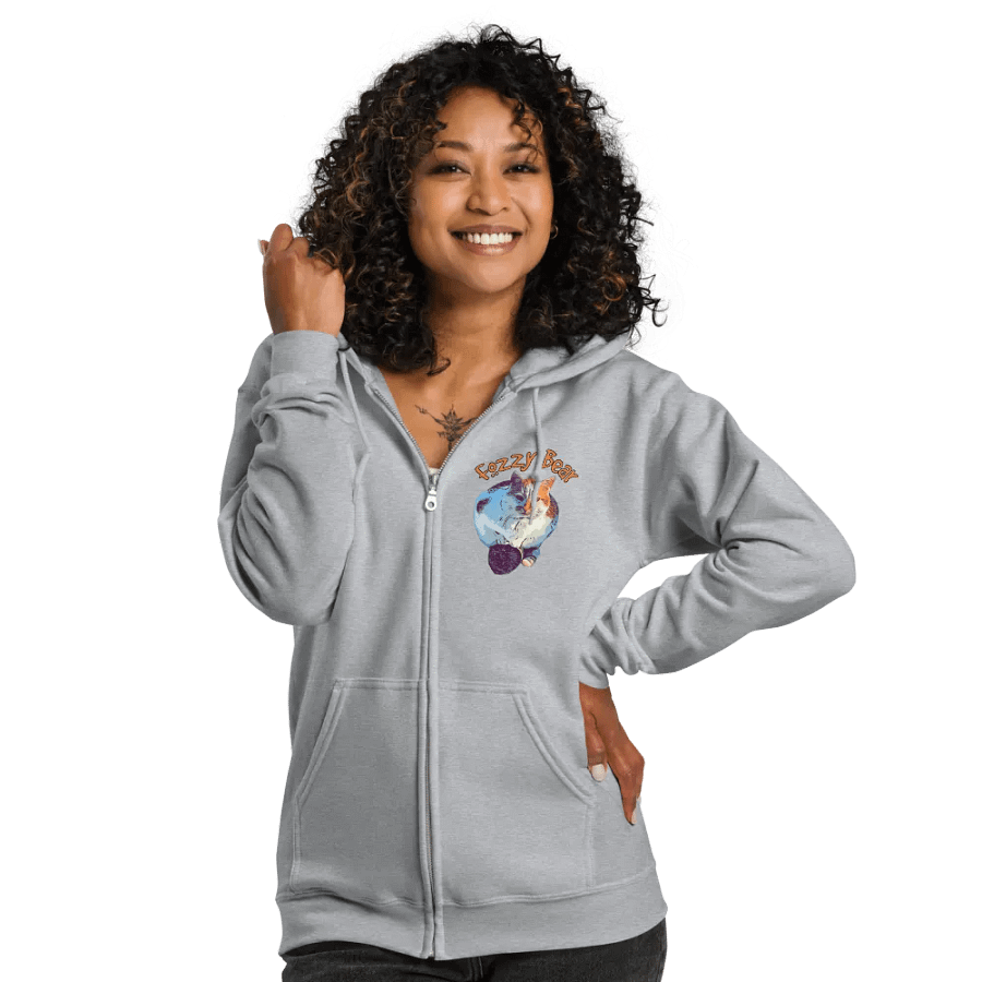 Fozzy Bear Zip Hoodie product image (5)