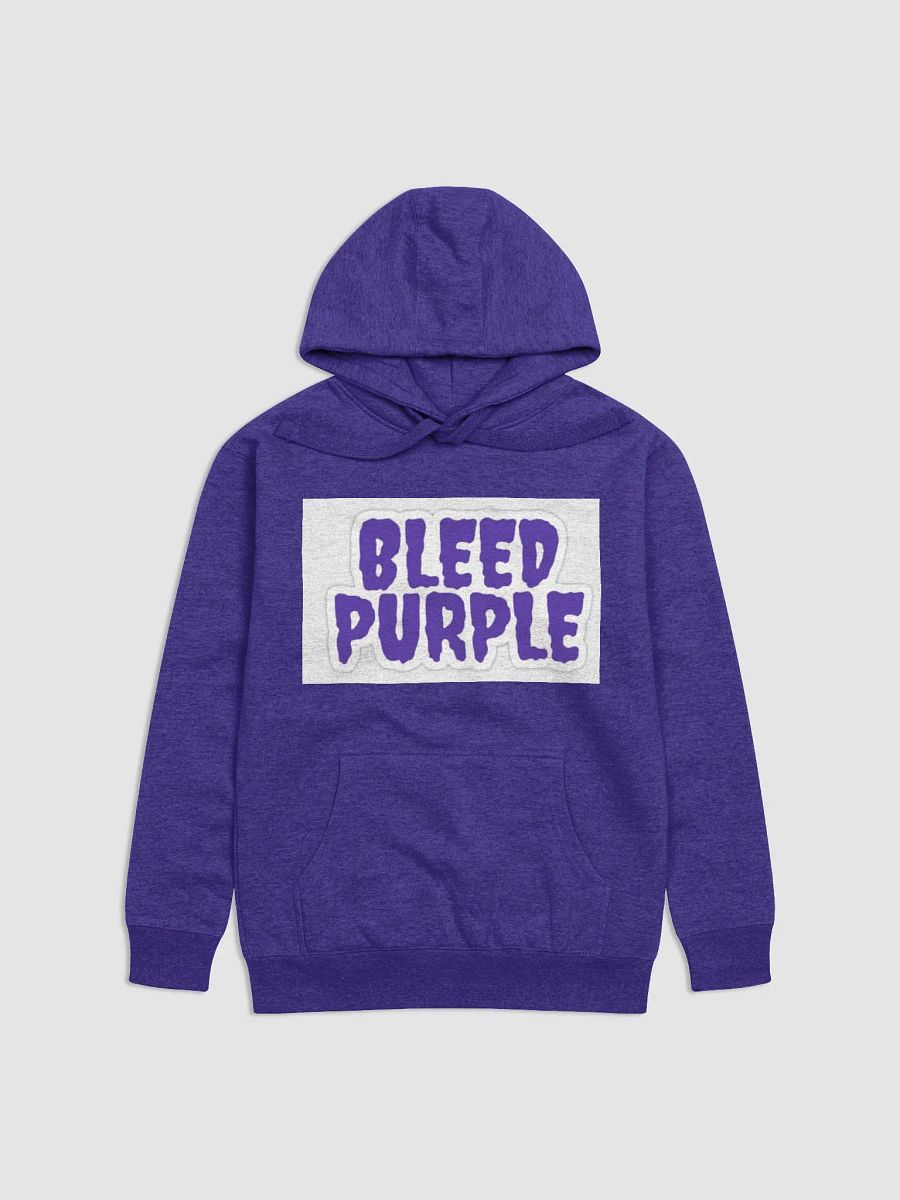 Bleed purple hoodie product image (1)