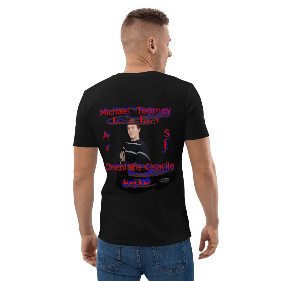 Michael Toomey As Chocolate Charlie 00 - Embroidered - Organic Cotton T-Shirt product image (7)