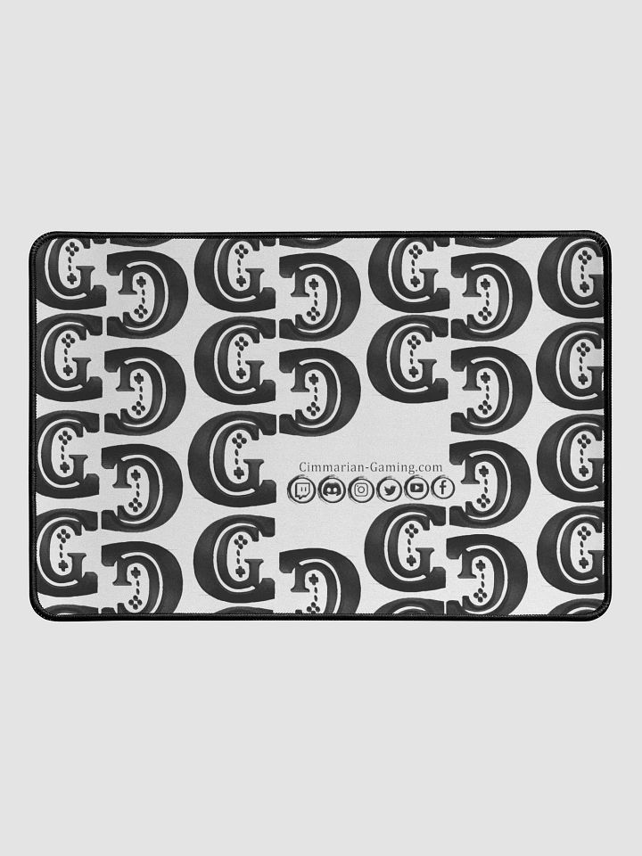 Black Gold Desk Mat product image (1)